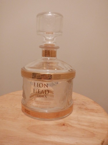 Lion head vodka - vodka, bottle