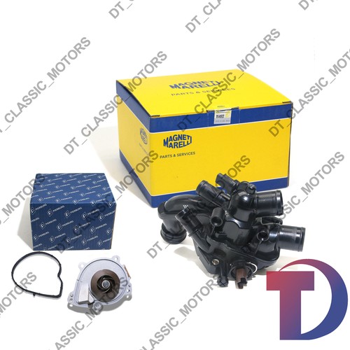Engine water pump thermostat - engine, pump+thermostat