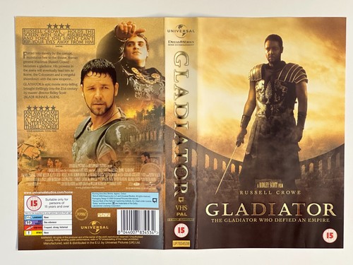 Gladiator tested - gladiator, (vhs,