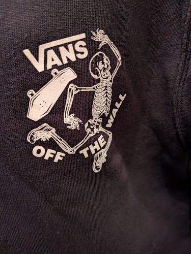 Large boys black vans break - large,