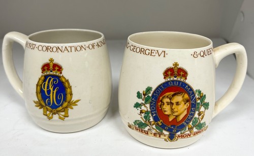 Pair king george queen - vi, &