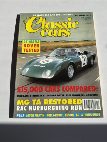 Classic car magazine - car, december