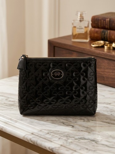 Anya hindmarch black - anya, quilted