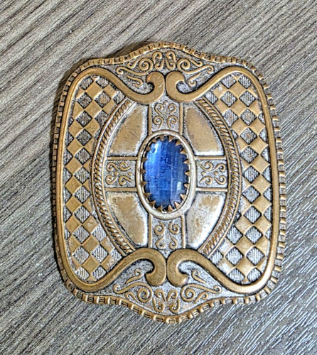 Vintage metal belt - vintage,
