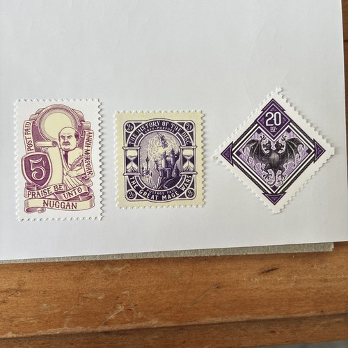 Discworld stamps new - stamps,