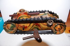 Large Old Märklin Tin Tank