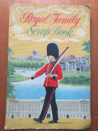 Vintage royal family scrap - vintage,