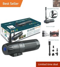 All-in-One 1000L/H Pond Filter