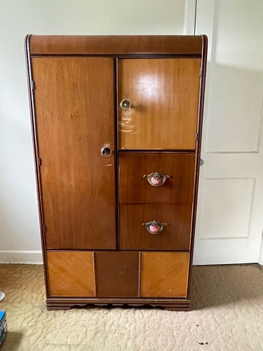 Art deco waterfall chifferobe - art,