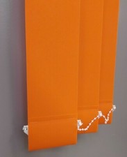 Zesty Orange Vertical Blind