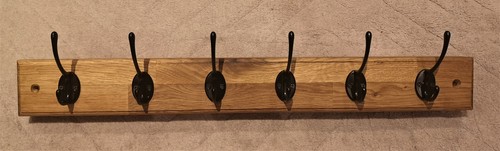 Wooden oak walnut hanger coat - oak,,