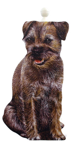 Border terrier kitchen roll - terrier,