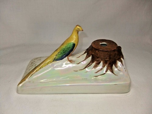 Rare art deco lustre carlton - art,