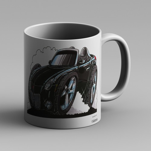 Kartoons koolart mug pontiac - kartoons,