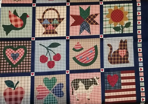Quilting fabric remnant - quilting,