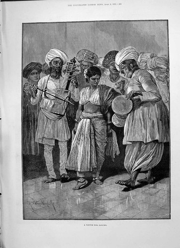 Antique print 1891 - antique, girl