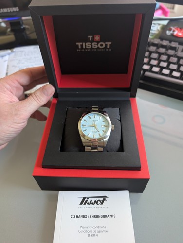 Tissot gentleman ice blue - ice,
