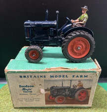 Britains 128F Fordson Major Tractor With Rubber Tyres. V Good In Original Box