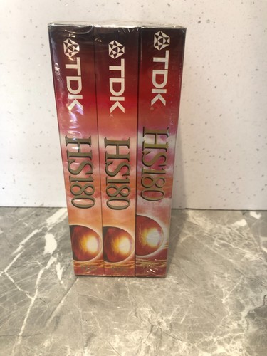 Tdk hs180 blank - blank, vhs