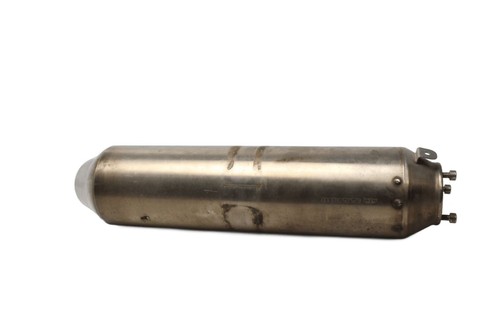 Exhaust muffler left side