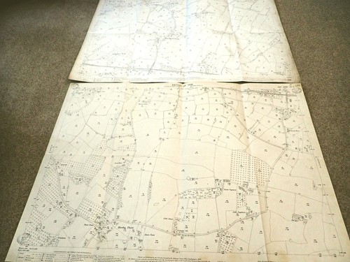 Kent old map plan - old,