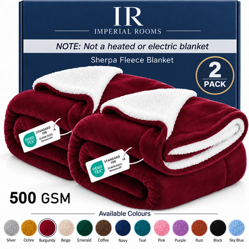 500 gsm sherpa - sherpa, fleece