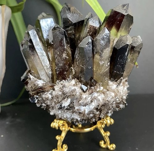 Natural black smokey - smokey, quartz