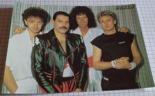 Postcard music band queen - postcard,