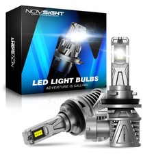NOVSIGHT H11 LED Headlight Bulbs Kit Hi/Low Beam DRL 60W 15000LM 6500k White