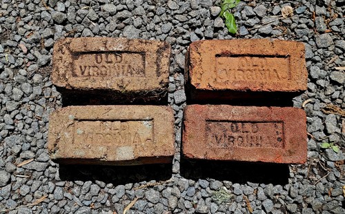 Vintage old virginia stamped - virginia",