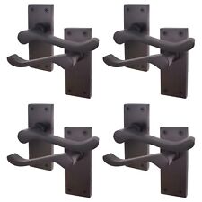 Black Victorian Scroll Door