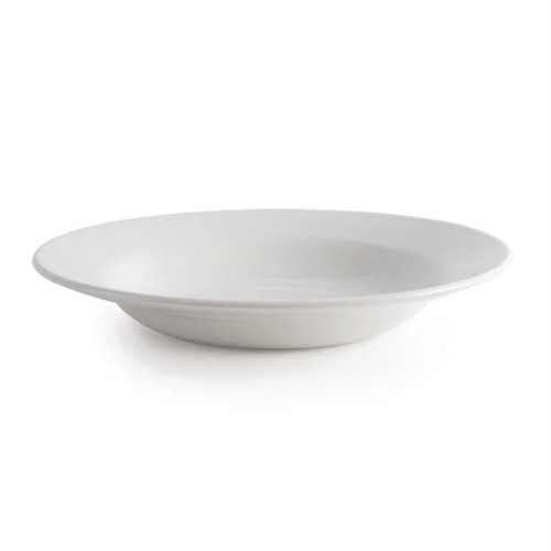 Dudson damask white lace soup - lace,