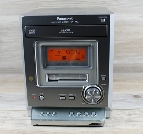 Panasonic pm07 radio cd - panasonic, sa-pm07