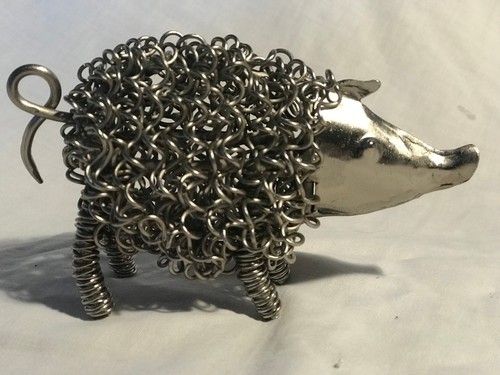 Vintage nickel plated wire - vintage,