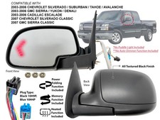 Mirror Fits SILVERADO SIERRA