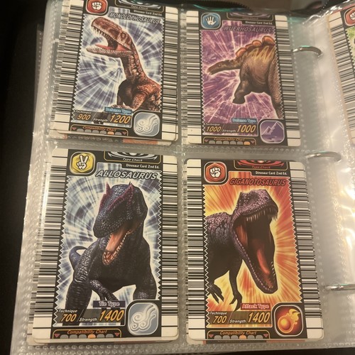 Dinosaur king arcade cards - dinosaur,