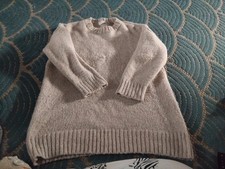 Primark Cream Jumper Dress Size Xl