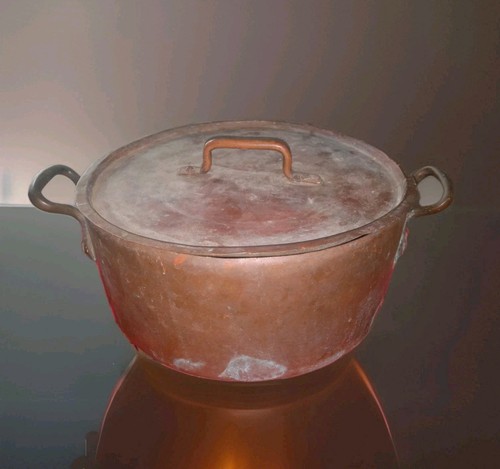 Antique copper pot - antique,