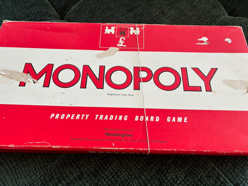 Waddingtons monopoly 1986 - monopoly,