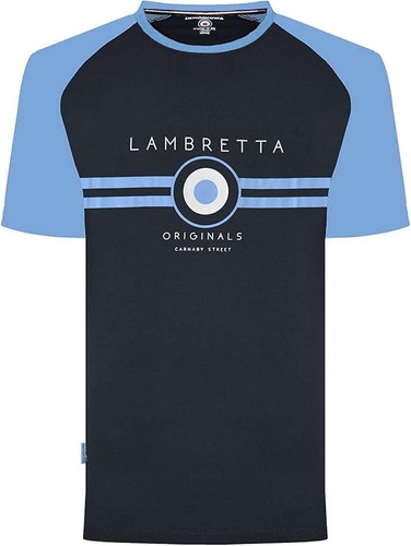 Lambretta mens navy sky retro - mens,
