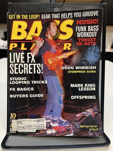 Bass player magazine june - bass, 1999