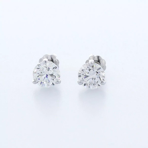 Classic stud earrings - earrings, solid
