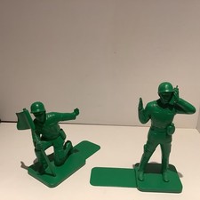 Disney Pixar Toy Story Movie Soldiers Green Book Ends Set
