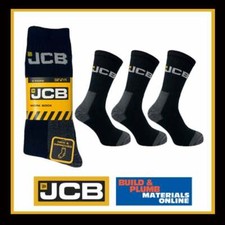 JCB - Men's Black Work Socks -