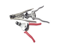 3 vintage wire strippers clean old electrical tools job lot