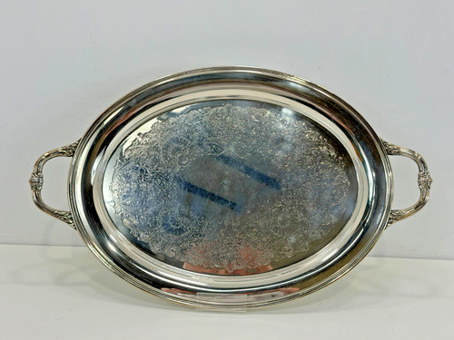 Rogers silver platter - wm.,