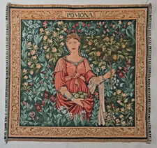William Morris 'Pomona' Woven Belgian Tapestry 48cm x 50cm Wall Hanging/Cushion