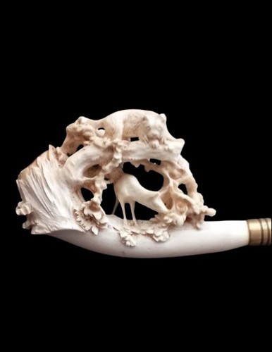 Antique meerschaum pipe - antique,
