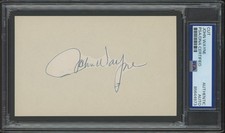 JOHN WAYNE vintage autograph