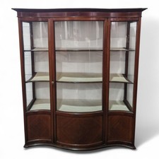 Large Antique Mahogany Display